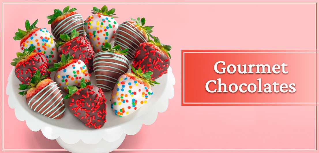 Banner for Gourmet Chocolates Delivered