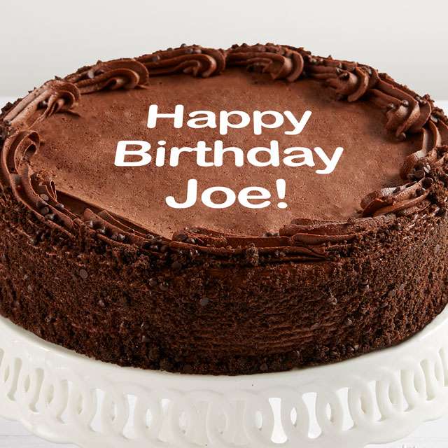 Image of Personalized 10-inch Chocolate Cake