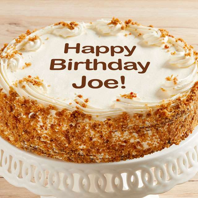 Image of Personalized 10-inch Carrot Cake