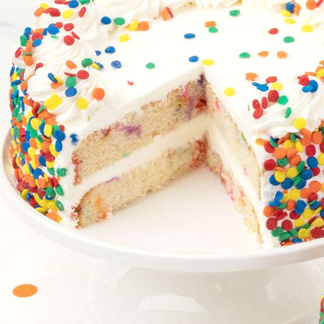 image of Classic Confetti Cake