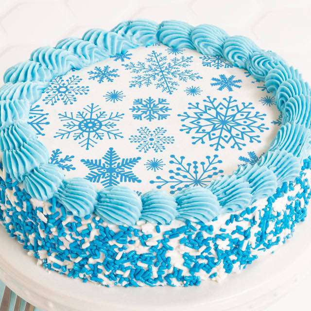 image of Snowflake Cake