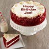 Image of Product: Personalized 10-inch Red Velvet Cake
