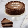 Image of Product: Personalized Double Chocolate Cake