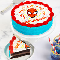 Product Spider-man Cake Purchased by Reviewer